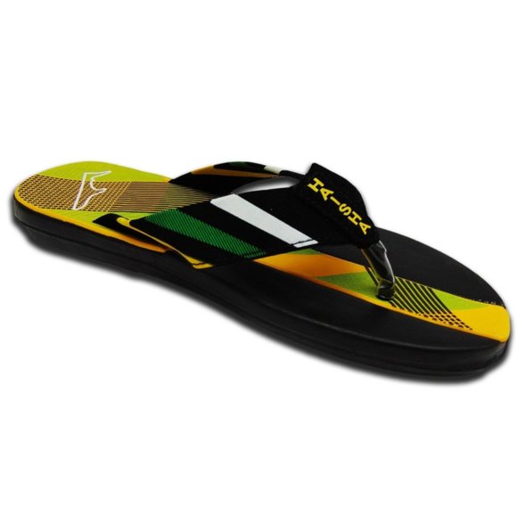 SUMMER SOFT SANDALS MENS YELLOW POOL BEACH SHOES - Picture 5 of 5